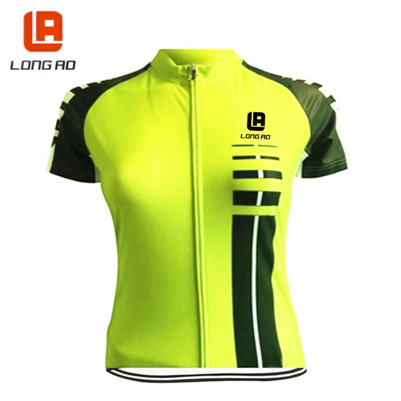 Веломайка LONG AO мужская с коротким рукавом одежда для езды на