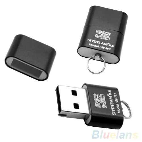 Portable Card Reader USB 2.0 Micro SD TF Readers Flash Memory Drive Adapter lector de tarjeta картридер | Компьютеры и офис