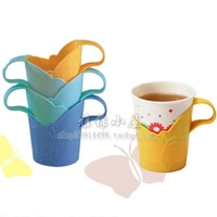 disposable cup holder coasters plastic cup paper cup holder