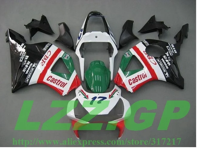 Обтекатели для HONDA CBR900RR 954 02 03 CBR 900RR 2002 2003 CBR954 954RR красные зеленые белые