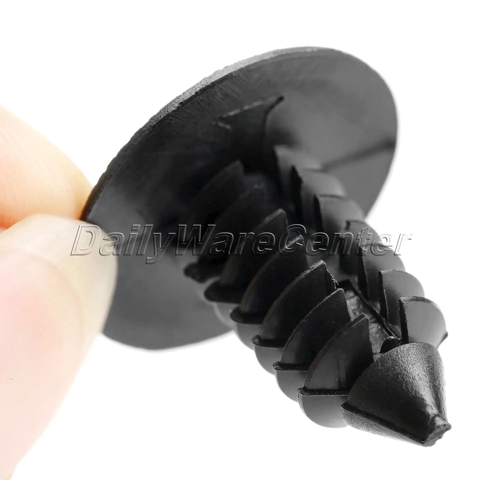 

50Pcs Car Auto Plastic Push Fastener Rivets Clips Universal 8mm Dia Hole Black Clips Automobiles Trim Boot Rivets Clips Fastener