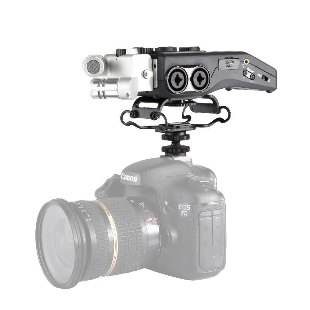 BOYA BY C10 микрофон с амортизатором для зум H4n/H5/H6 Sony Tascam DR 40 05 регистраторы Shockmount Olympus