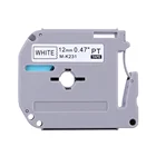 Лента для этикеток, совместимая с Brother M Series  MK231 M231 12 мм x 8 м 12 дюйма x фута