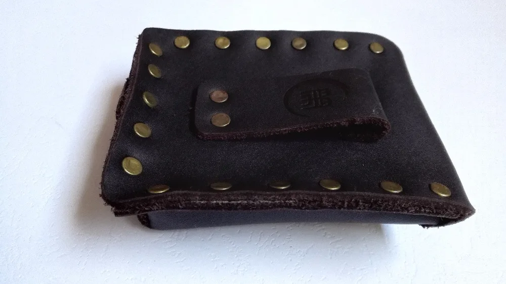 Прочный кожаный чехол поясная сумка для катапульты рогатки стальных шариков