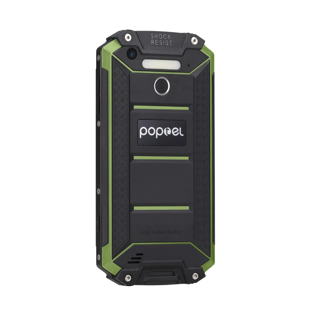 Guophone Poptel P9000 MAX IP68 Водонепроницаемый 4G LTE сотовый телефон Android 7,0 5," FHD 4 Гб ram 64 Гб rom отпечаток пальца 9000 мАч