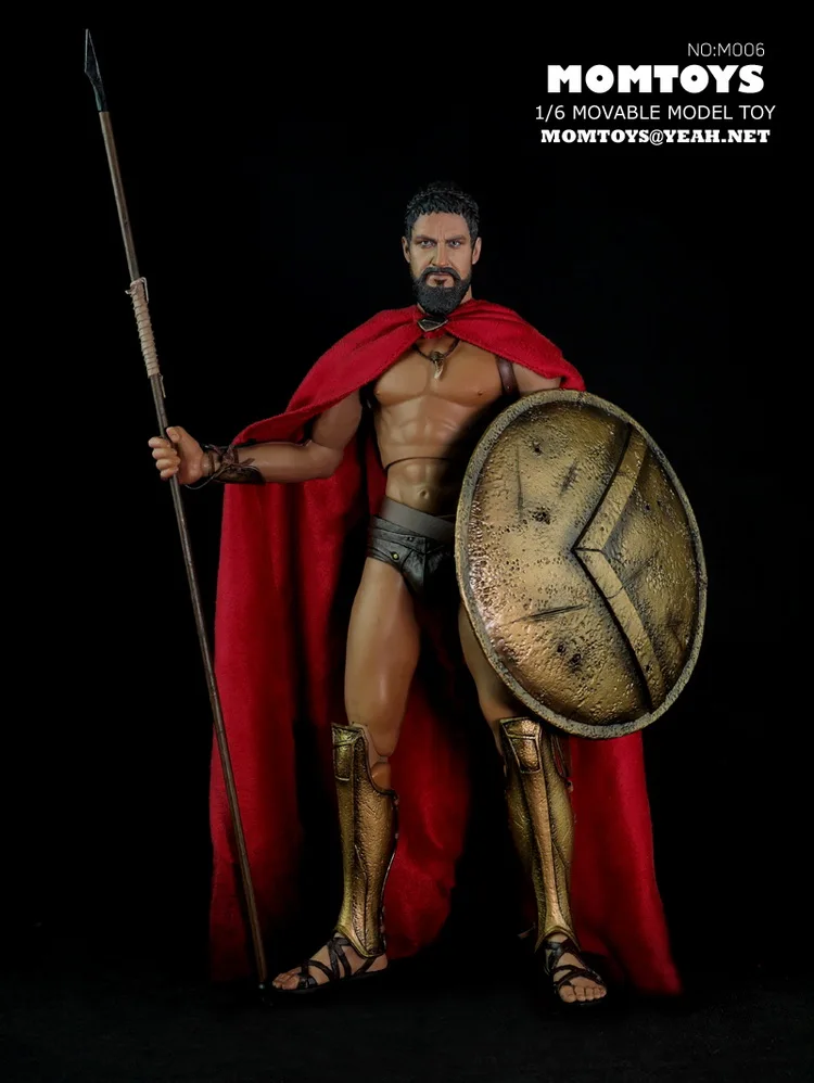 

1:6 scale Super flexible figure Ancient Greek warrior 300 warrior Wolf 12" action figure doll Collectible Model Plastic toys