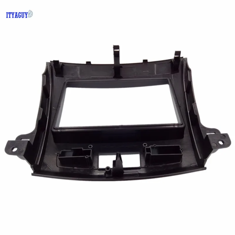 2 Din Автомобильная Радио фасция подходит для Mitsubishi Outlander peugeot(4007) Citroen C-Crosser DVD рамка, DVD панель, приборная панель отделка