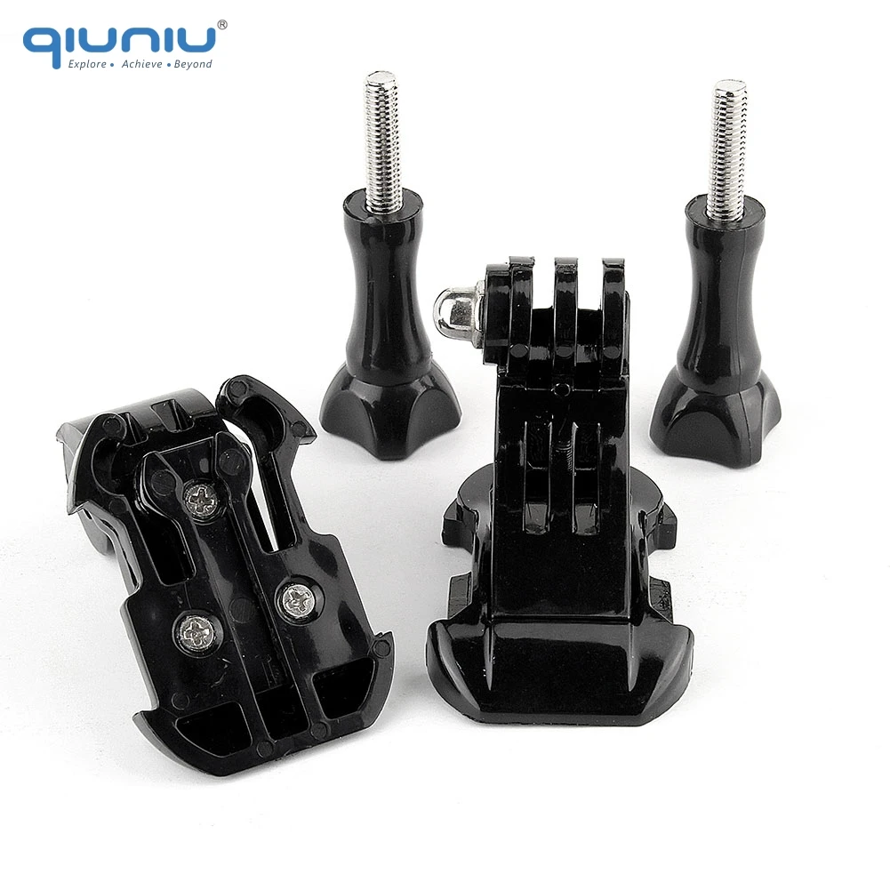 QIUNIU для GoPro аксессуары J Hook быстроразъемный JHook адаптер с пряжкой Hero 6/5/4/3 +/3/2 Xiaomi Yi