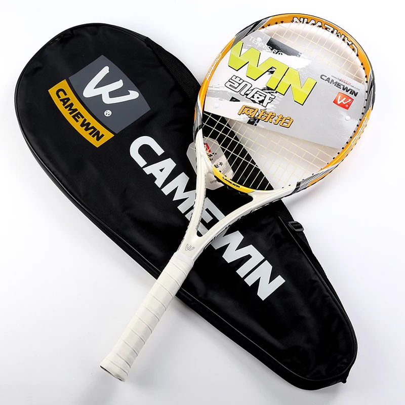 

Рукоятка для теннисной ракетки CAMEWIN RAPID Graphite/Carbon Fiber, размер L3(4 3/8), вес около 300 г +/-5g с чехлом