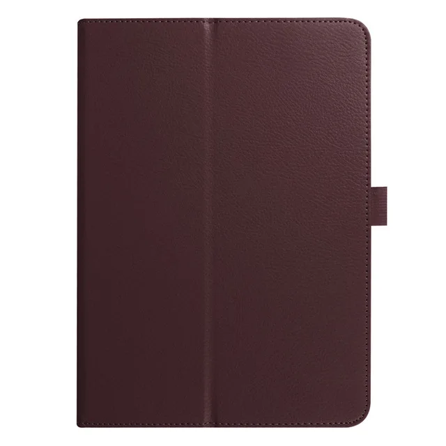 Brown Чехол для Galaxy Tab S3 9,7 SM-820 SM-T825 тонкий складной флип-чехол с подставкой из искусственной кожи чехол для samsung Galaxy Tab S3 9,7 T820 T825 - Цвет: Brown