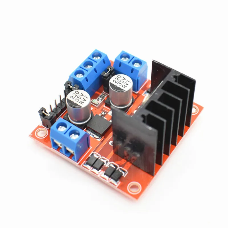 Модуль платы контроллера шагового двигателя L298N для Arduino двойной h мост