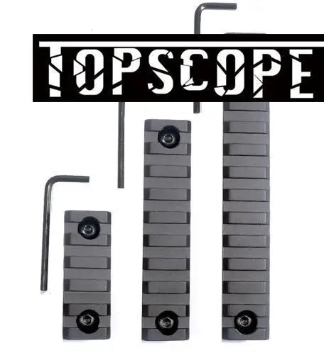 Пикатинни Вивер рейка для KeyMod Handguard Область Крепления база Охотничьи аксессуары M