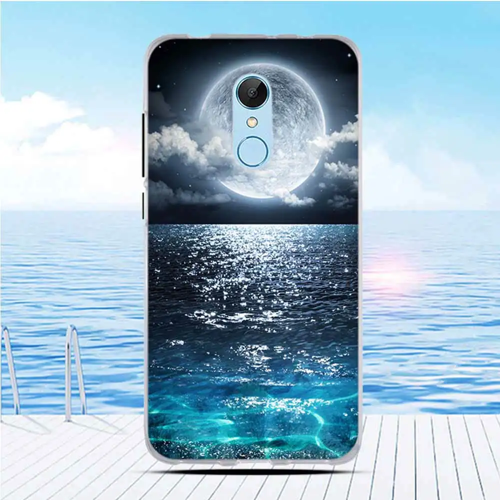 Soft TPU Coque For Xiaomi Redmi 5 Case Cover Painted Silicone Phone Back FOR Cases | Мобильные телефоны и аксессуары