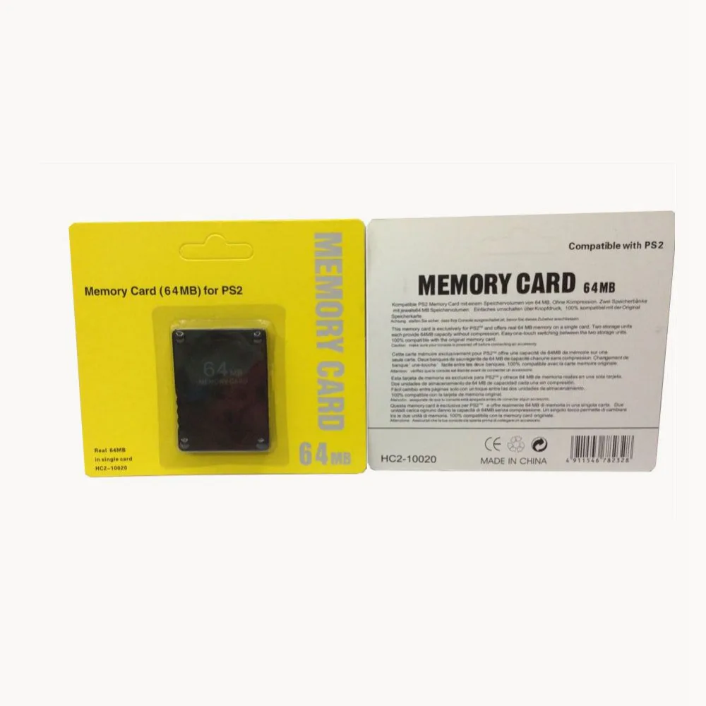 HOT-New 64MB Memory Save Card For PlayStation 2 PS2 Console Game | Электроника