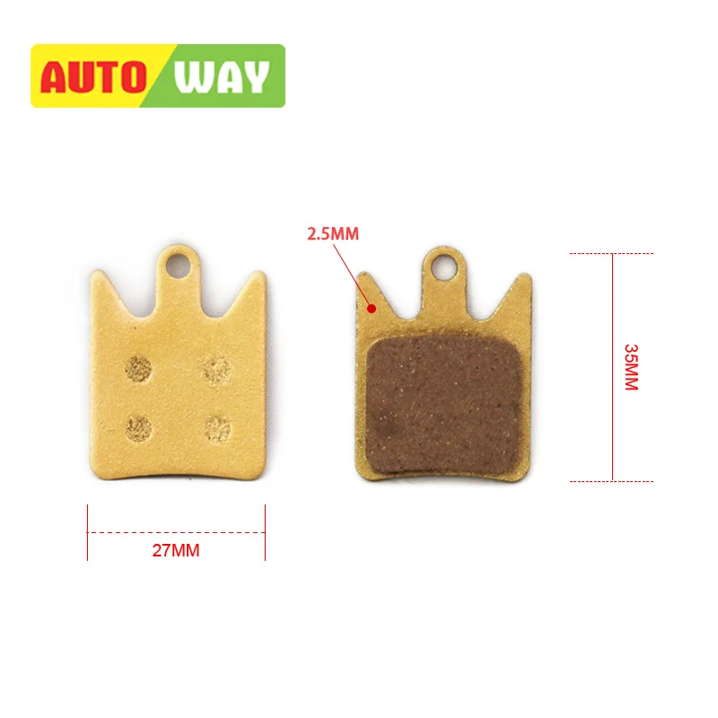 2 пары/партия тормозные колодки для мотоцикла|bicycle brake pads|brake padsdisc parts |