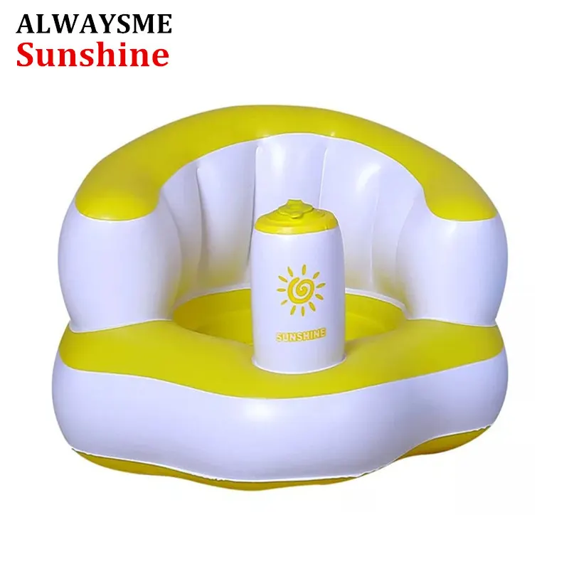 ALWAYSME, новинка, хорошее Надувное детское кресло, переносное кресло, диван, детское обеденное кресло, кресло для кормления, стрейчевое кресло, детский диван