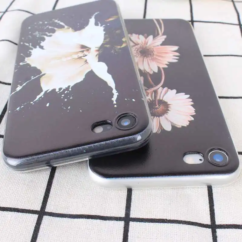 Мягкий ТПУ чехол для funda iphone 6 s Роскошный 7 8 plus 5 5S SE XS X 10 чехлы телефонов силикон