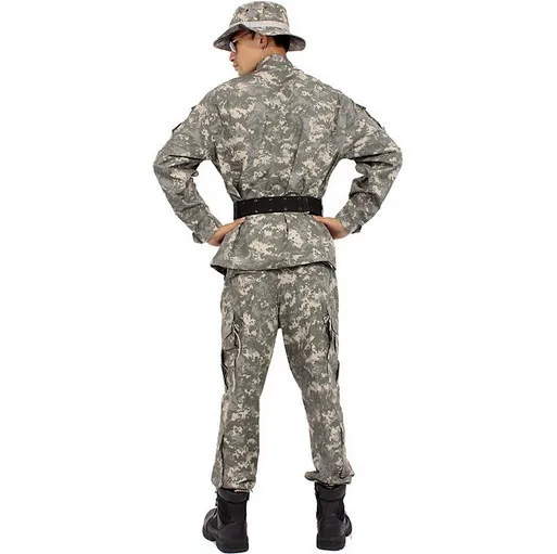 CS Единая Устанавливает рубашка и брюки ACU цифровой камуфляж комплекты БДУ