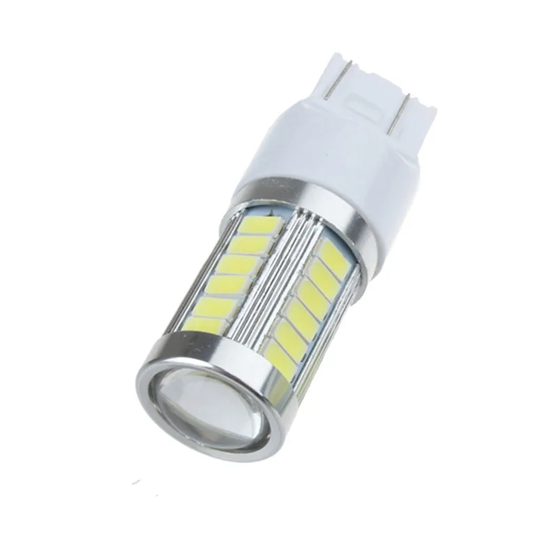 2 шт. автомобильные задние лампы высокой мощности T20 7443 7440 W21/5W 33 SMD 5630 5730|reverse bulb|t20