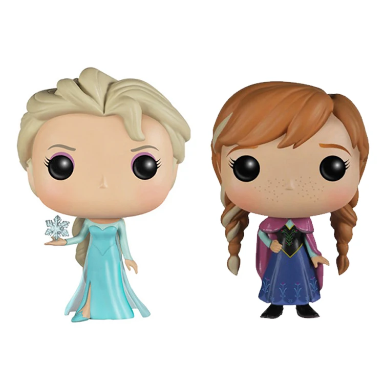 FUNKO поп Дисней Принцесса Кукла Белль Ариэль Рапунцель Золушка Тиана Эльза Анна Коллекция Фигурки игрушки для детей подарок