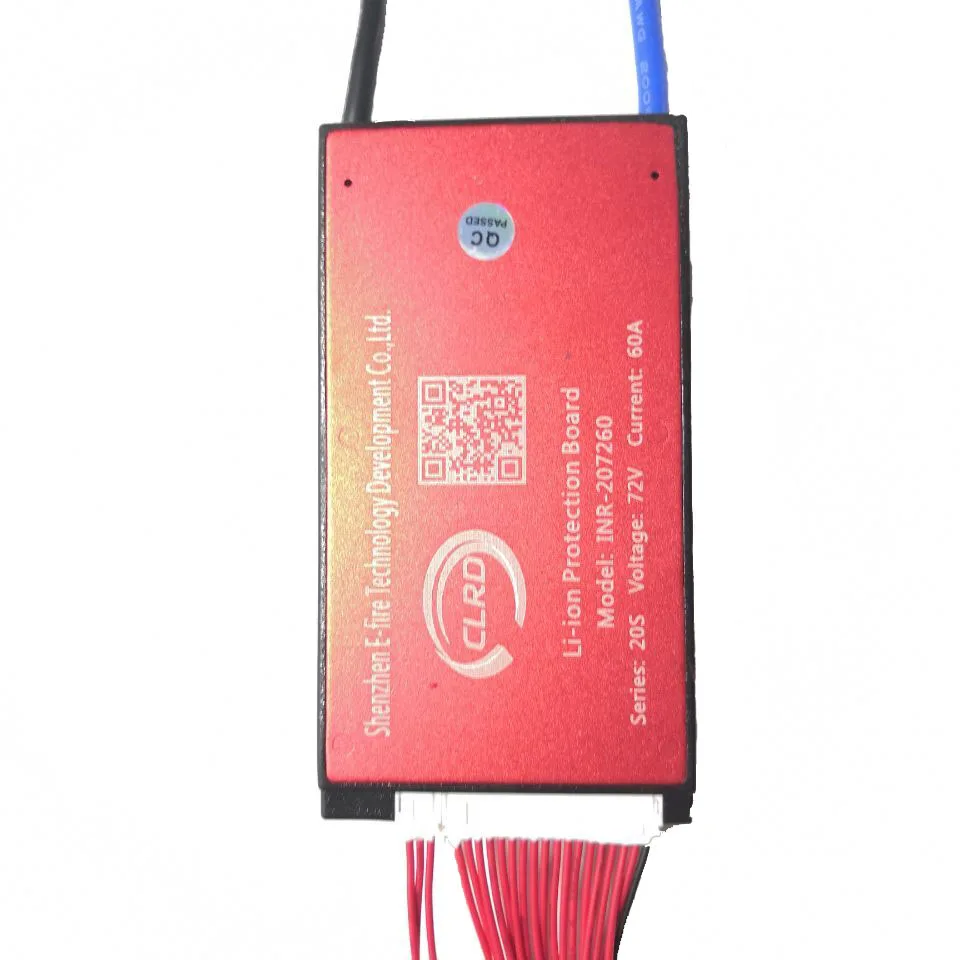 20S 72V 25A 35A 45A 60A BMS система управления батареей PCM PCB для 18650 комплект литий-ионный батарей с балансом