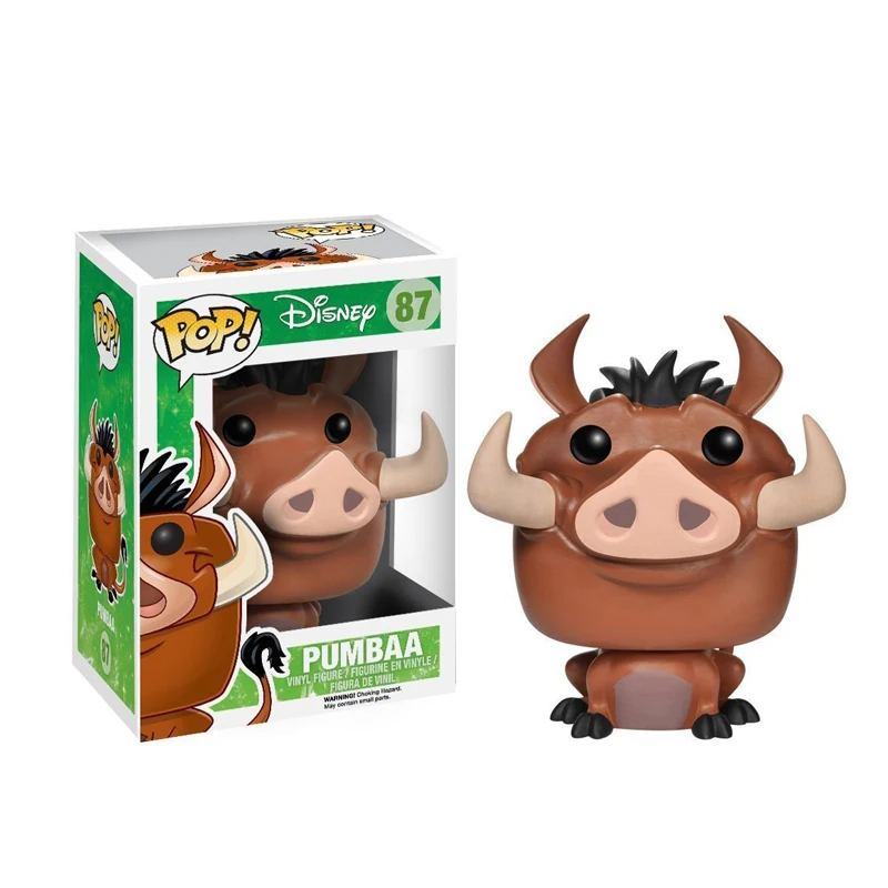 FUNKO POP Новый мультяшный фильм король лев и Пумба ПВХ фигурка Коллекционная модель