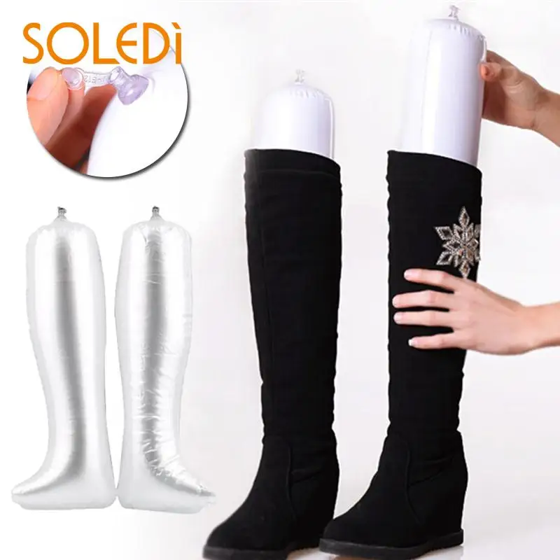 1 пара креативная надувная подставка для обуви из ПВХ удобная обувь