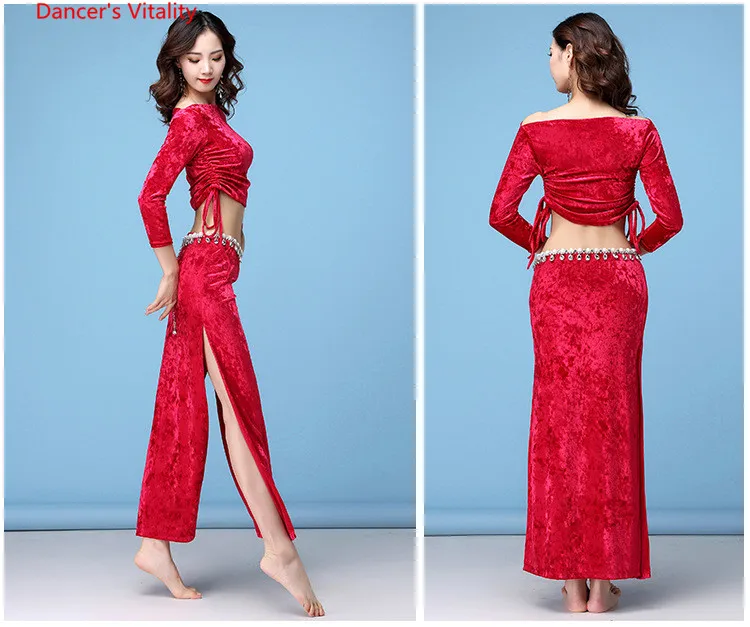 Зимняя весна женская одежда танцевальная стильный бархат Bodycon с плеча