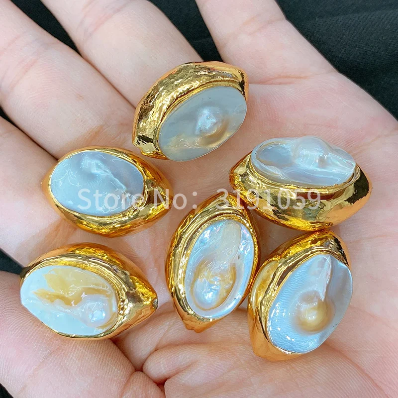 

24k золотые бусины аксессуары DIY подарки друзьям и жене аксессуары