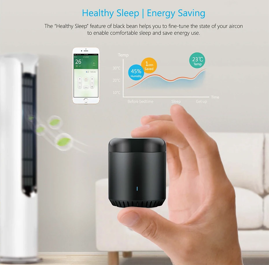 Broadlink RM Mini 3 Универсальный Интеллектуальный WiFi/IR/4G беспроводной пульт
