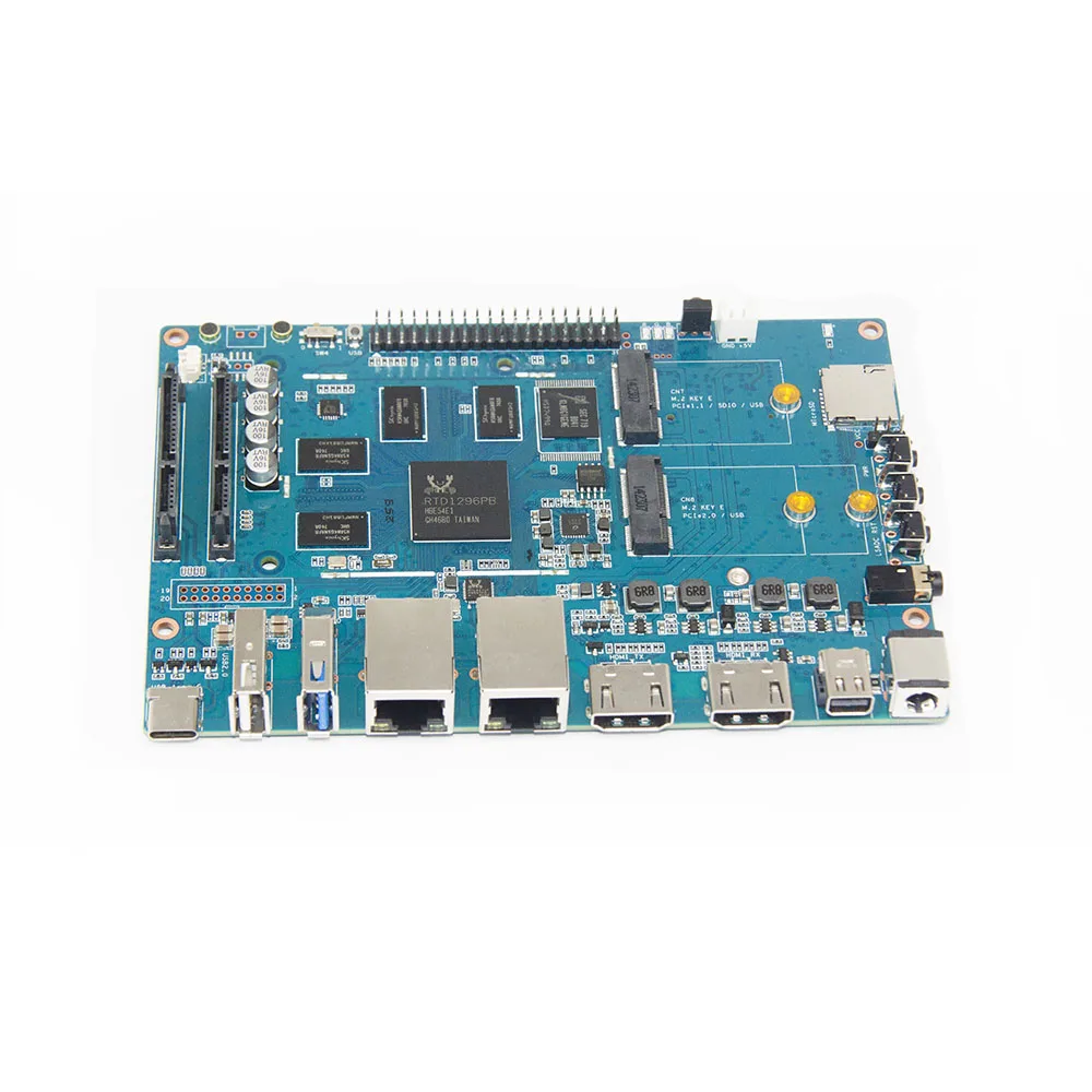 Смарт роутер Banana pi BPI W2 с дизайном Realtec RTD1296 подходит для домашнего отдыха домашней