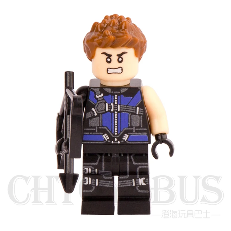 SingleSale Hydra Hawkeye Barton minifig Супер Герои Мстители сборные Модели Строительные блоки
