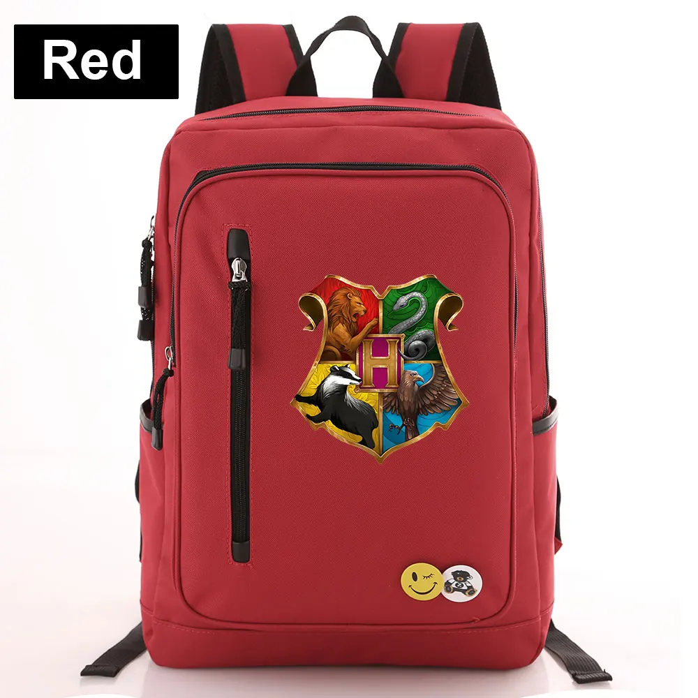 Щит Хогвартс Слизерин Гриффиндор мальчик девочка школьная сумка Женская Молния