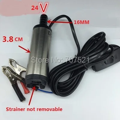 DC 12V 24V 38MM кемпинг автомобиль Электрический погружной топливный водяной масляный