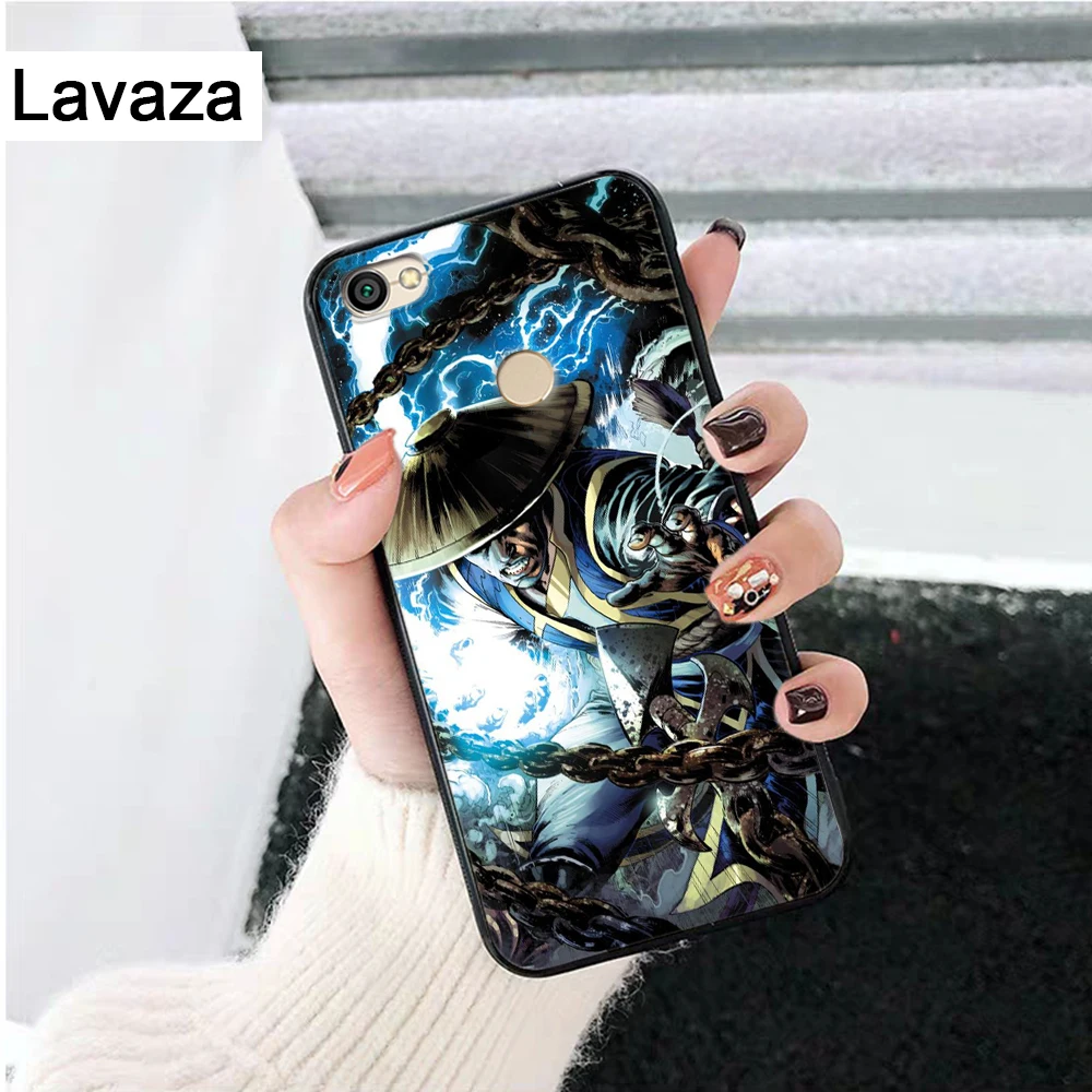 Силиконовый чехол Lavaza Scorpion Sub Zero Mortal Kombat для Xiaomi Redmi 4A 4X 5 5A 6 6A 7 7A 8 8A K20 Pro Plus S2