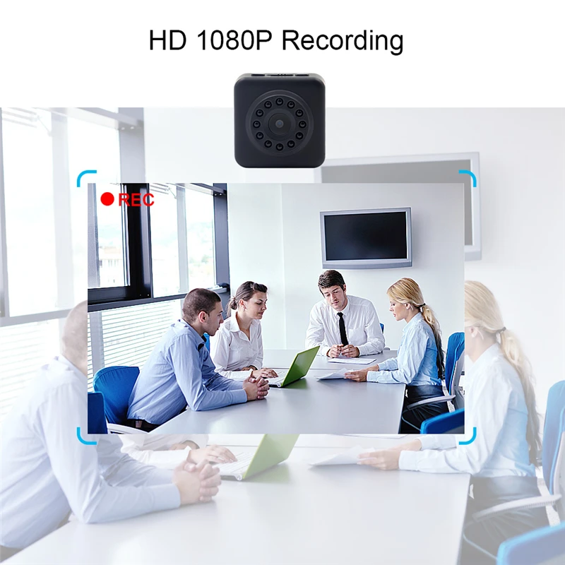 WIFI микро камера HD 1080P ночное видение и датчик движения Домашняя безопасность