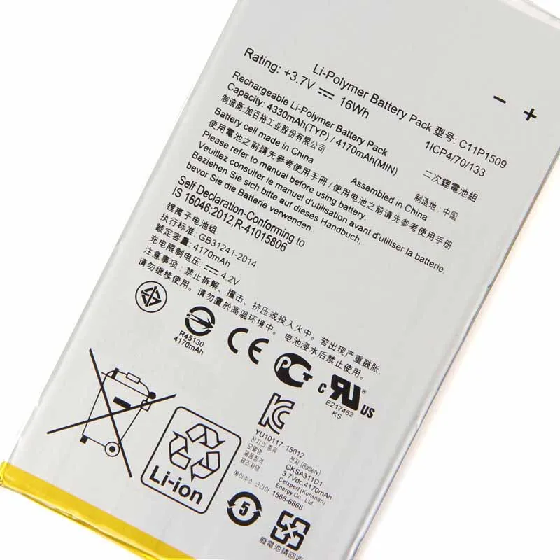 

Original High Capacity C11P1509 Battery For ASUS