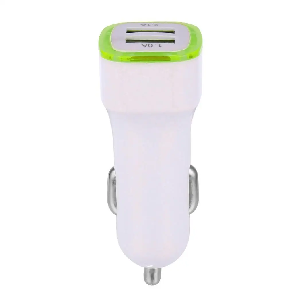 New 3.1A LED Double USB Multi-function Dual Adapter DC 5V 2.1A Socket Car 12V-24V Charger 1.0A | Автомобили и мотоциклы