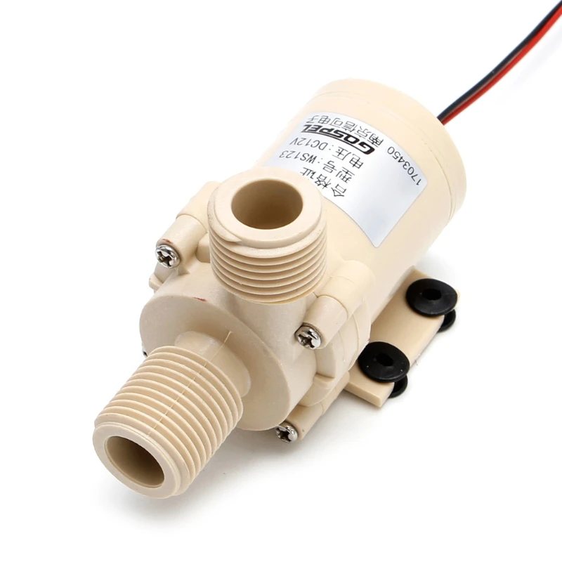 

Solar Water Pump 12V DC Hot Water Pump 300mm Circulation Pompe Brushless Motor high pressure pump Food Grade pump