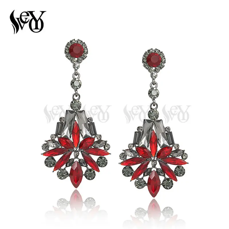 Женские длинные серьги кристалл VEYO роскошные высокого качества|jewelry making earring|jewelry