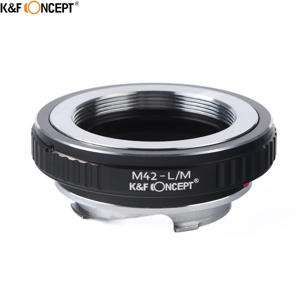 Кольцо адаптер для объектива камеры K & F CONCEPT кольцо 42 мм M42 Крепление Leica M M9 M6 M18 M2 M3