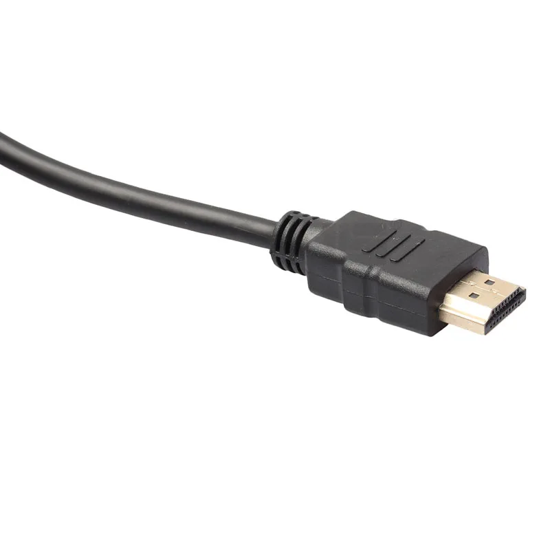 Медный 1 4 выпуск 3d 1080p черный м HDMI к удлинитель Мужской женскому Hdtv видео кабель