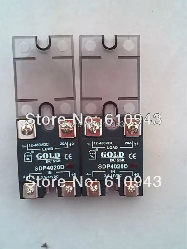 SDP4020D 20A SSR напряжение нагрузки: 12-3 5 В постоянного тока контроль напряжения: 3 5-32