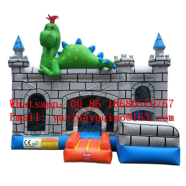 (Китай Гуанчжоу) надувные горки для замка с синим драконом | Спорт и развлечения
