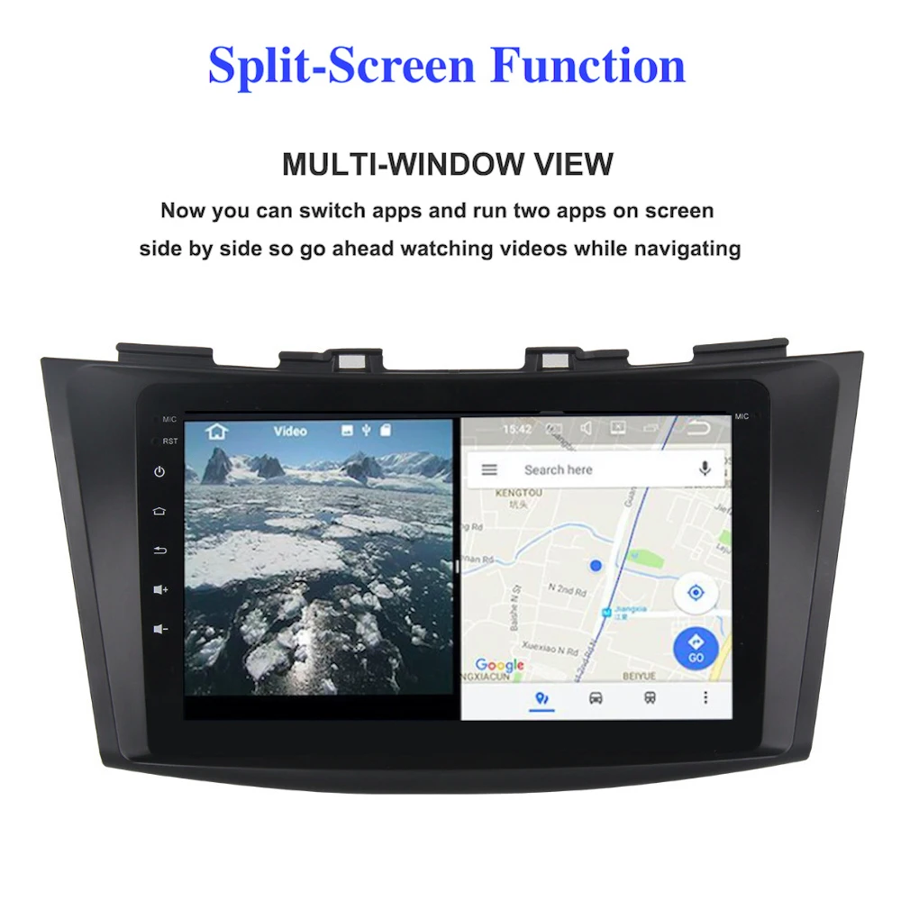 Автомобильный радиоприемник 8 &quot2.5D IPS Android 9 0 для Suzuki Swift мультимедиа 2011 2012 2013 2014 2015