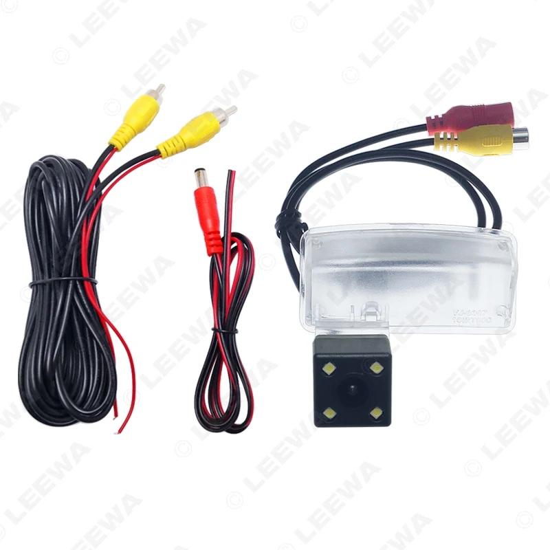 LEEWA автомобильная фотокамера заднего вида со светодиодсветодиодный светкой для