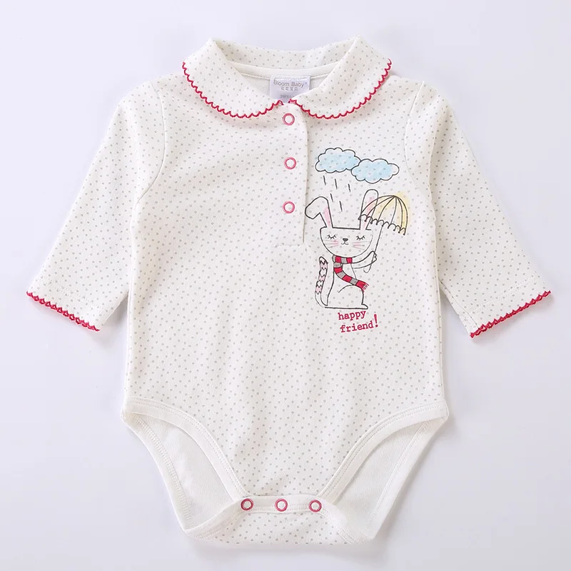 Детское боди с длинным рукавом круглым воротником|baby clothes bodysuit|bodysuit babybaby bodysuits |