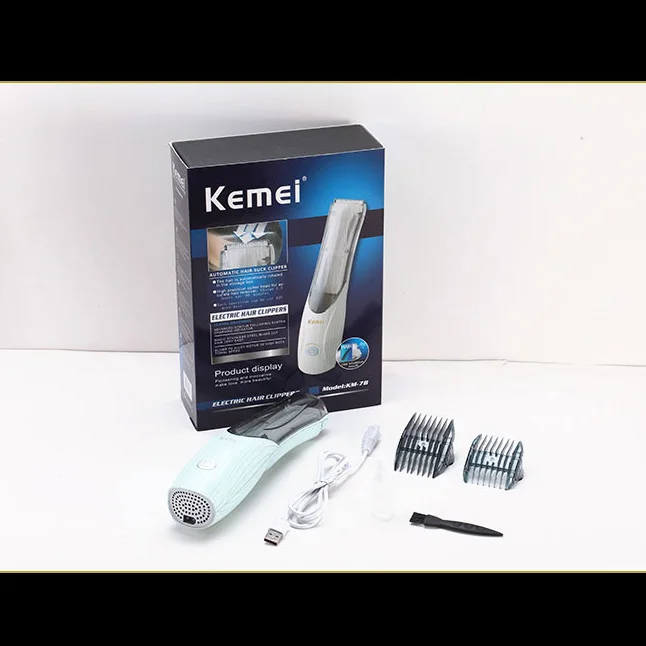 Машинка для стрижки волос Kemei детская с керамическим лезвием и низким уровнем