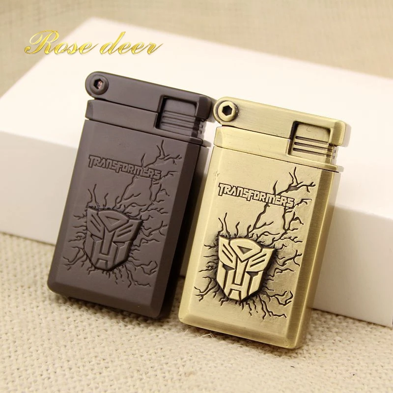 Роскошная компактная струйная Бутановая Зажигалка бензиновая зажигалка с
