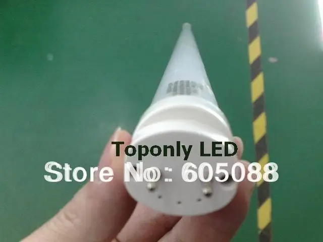 Светодиодная флуоресцентная лампа t8 18 Вт 1200 мм ac100 240v 1800 2000lm энергосберегающий